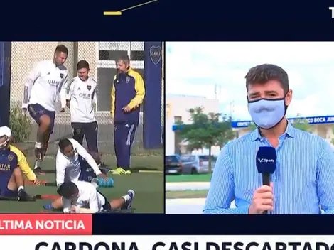 Tato Aguilera sorprendió a todos al dar el XI de Boca para hoy