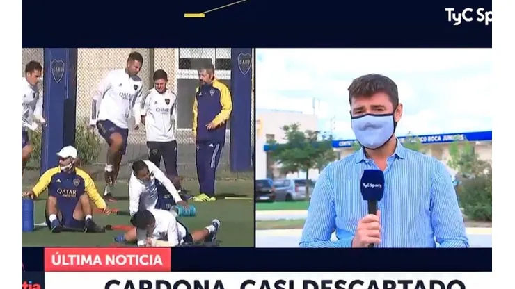 Tato Aguilera sorprendió a todos al dar el XI de Boca para hoy
