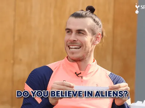 El video viral de Bale en Tottenham: dijo que los aliens existen y que vio uno