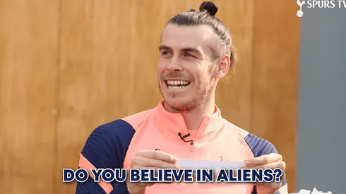 El video viral de Bale en Tottenham: dijo que los aliens existen y que vio uno