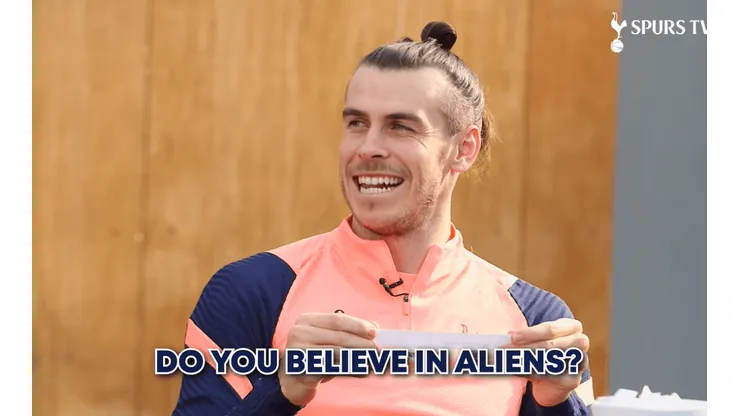 El video viral de Bale en Tottenham: dijo que los aliens existen y que vio uno