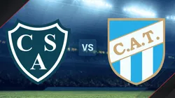 Sarmiento vs. Atlético Tucumán por la Copa de la Liga Profesional.