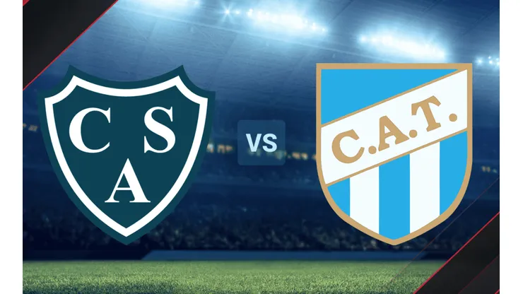 Sarmiento vs. Atlético Tucumán por la Copa de la Liga Profesional.
