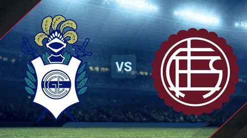 Gimnasia LP vs. Lanús por la Copa de la Liga Profesional.