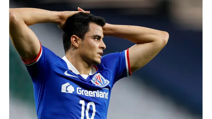 Giovanni Moreno en Shanghái Shenhua.