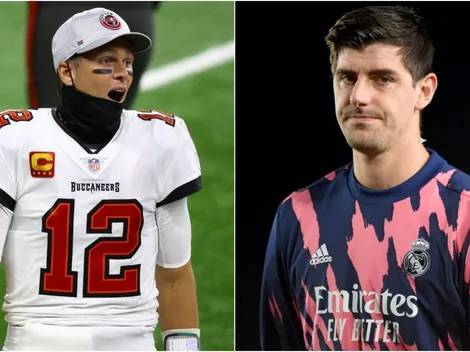 Tom Brady le regala jersey autografiada a portero del Real Madrid