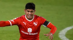 Alan Franco, jugador titular de Independiente para enfrentar a Talleres por la Copa de la Liga Profesional (Foto: Getty Images).