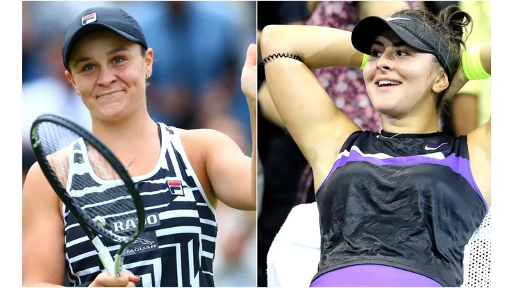 Ashleigh Barty vs. Bianca Andreescu EN VIVO por WTA Miami Open 2021 Final Femenino (Fuente: Getty).