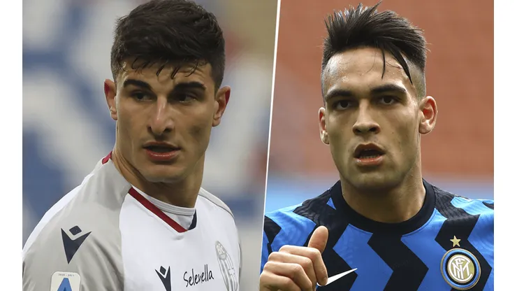 Bologna vs. Inter por la Serie A (Foto: Getty Images).