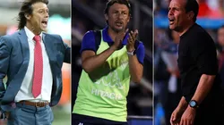 Matías Almeyda, Gabriel Heinze y Óscar Pareja