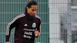 Diego Lainez, futbolista de la Selección Mexicana.