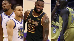 Kevin Durant, Stephen Curry, LeBron James, Kobe Bryant y Shaquille Oneal