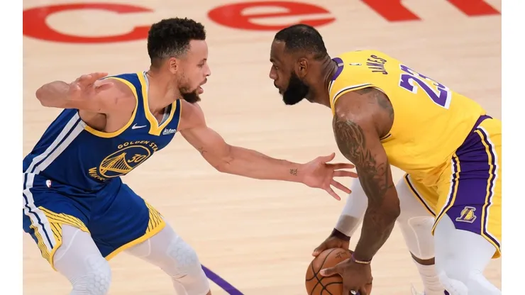 LeBron James y Stephen Curry