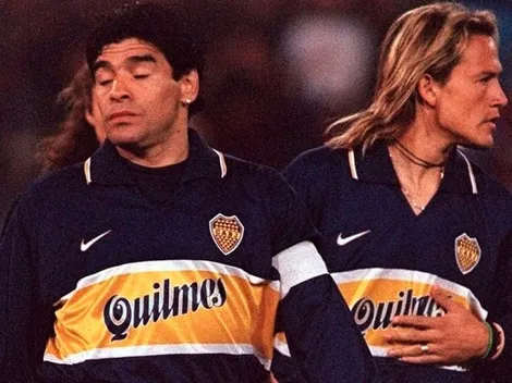 Aniversario 116 de Boca Juniors: El inolvidable paso del 'Matador' al lado de Maradona