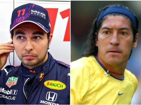Checo Pérez es fan de Zamorano y el América está involucrado