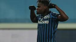 Duván Zapata, delantero del Atalanta de Italia.