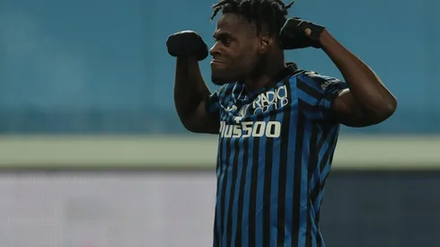 Duván Zapata, delantero del Atalanta de Italia.