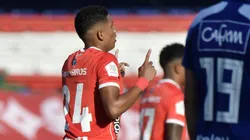 La hermosa foto de Yesus Cabrera y Luis Sánchez luego de la victoria a Millonarios