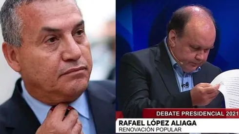 Urresti y López Aliaga aspiran a la presidencia del Perú.