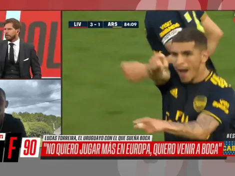 Torreira a Vignolo en F90: "No quiero jugar más en Europa, quiero venir a Boca"