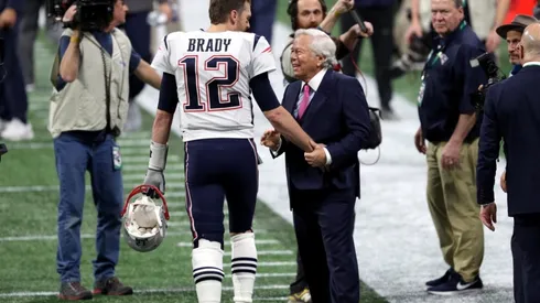 Tom Brady y Robert Kraft