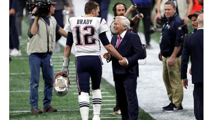 Tom Brady y Robert Kraft