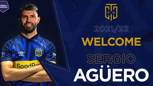 Un club de Sudáfrica anunció la contratación de Agüero y trolleó a todos