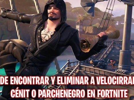 Como eliminar a Velocirraptor, Cénit o Parchenegro en Fortnite