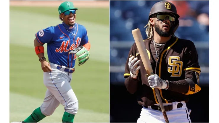 Francisco Lindor y Fernando Tatis Jr.