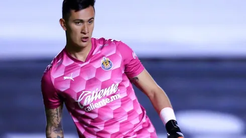 Raúl Gudiño, portero de Chivas de Guadalajara.