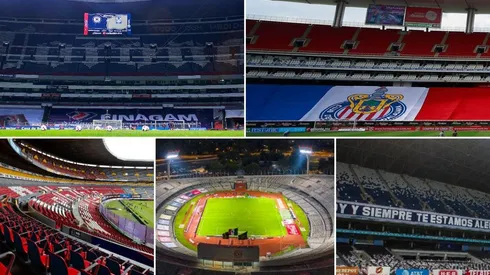 Estadios del futbol mexicano.
