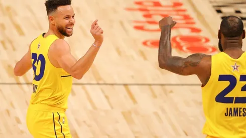 Stephen Curry y LeBron James