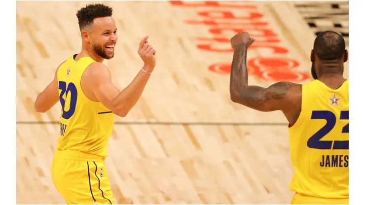 Stephen Curry y LeBron James