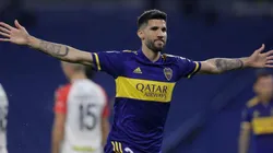 Lisandro metió varios goles en Boca. (Getty)