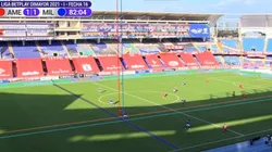 Así revisó el VAR la jugada de América que acabó en el 1-1 parcial contra Millonarios en el Pascual Guerrero.