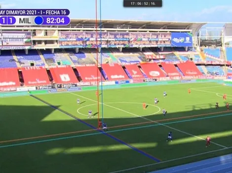 El VAR no se salvó de una nueva polémica en el América vs. Millos