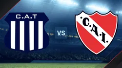 Talleres vs. Independiente por la Copa de la Liga Profesional.