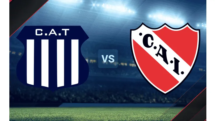 Talleres vs. Independiente por la Copa de la Liga Profesional.