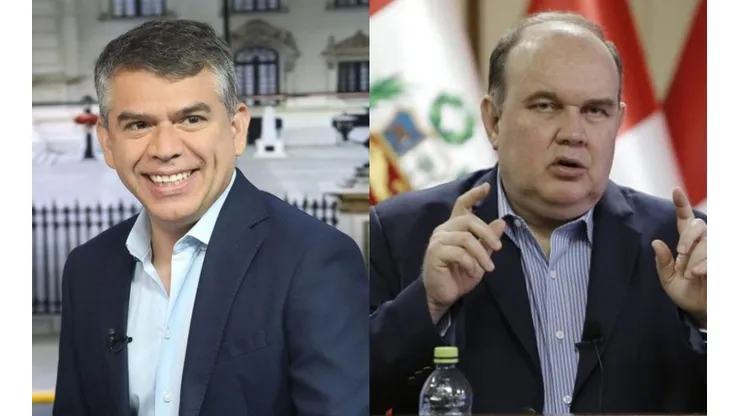 Julio Guzmán cuestionó forma de debatir de Rafael López Aliaga.