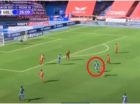 Golazo de Diego Abadía para poner a Millonarios en ventaja sobre América