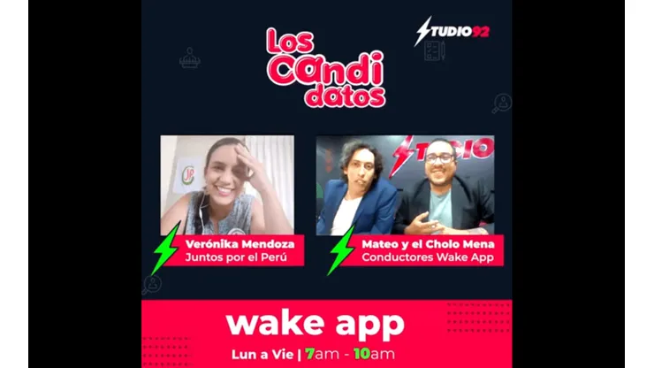 Verónika Mendoza es la candidata de Juntos por el Perú.