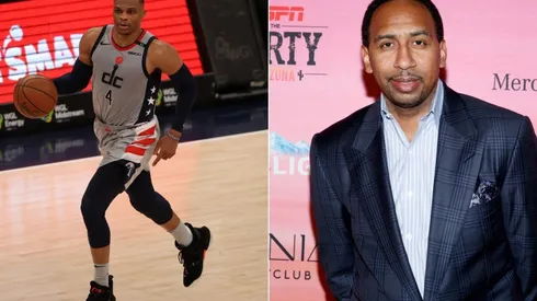 Russell Westbrook y Stephen A. Smith