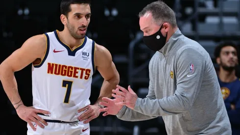 Facundo Campazzo y Michael Malone