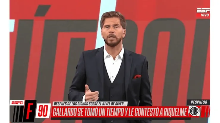 Vignolo: "River tiene, para mí, al mejor entrenador del mundo"