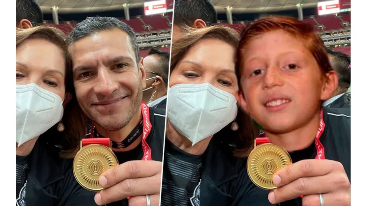 La actriz de 'Vecinos' Ana Bertha Espín festejó el campeonato del Tri con su hijo Jaime Lozano y los memes no faltaron.