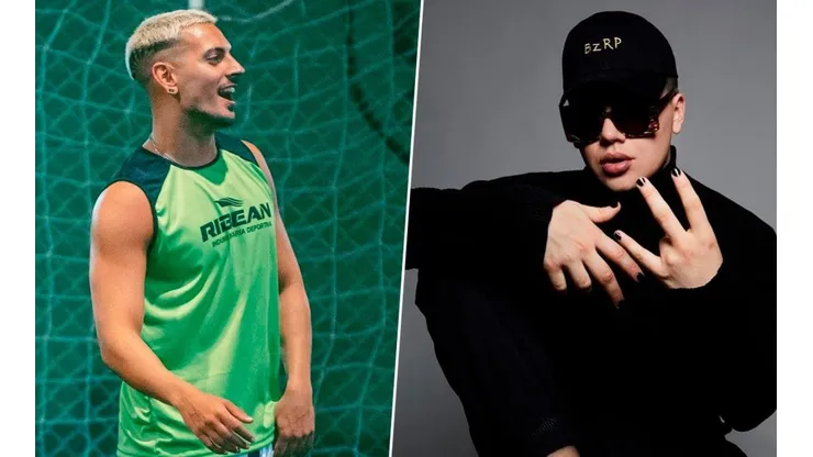 Foto: Coscu se hizo un corte "vegano" y Bizarrap lo trolleó en Twitter
