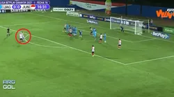 Y con ustedes, Sebastián Viera: nuevo golazo de tiro libre con el Junior
