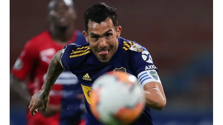 Carlos Tevez, delantero de Boca Juniors