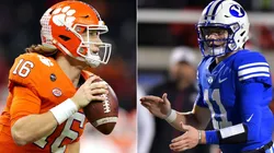 Trevor Lawrence y Zach Wilson