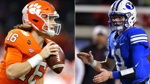 Trevor Lawrence y Zach Wilson